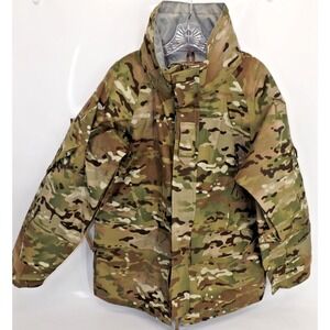 Tru-Spec Cold weather camouflage NYLON coat Item # 2026  with Hood - SIZE M